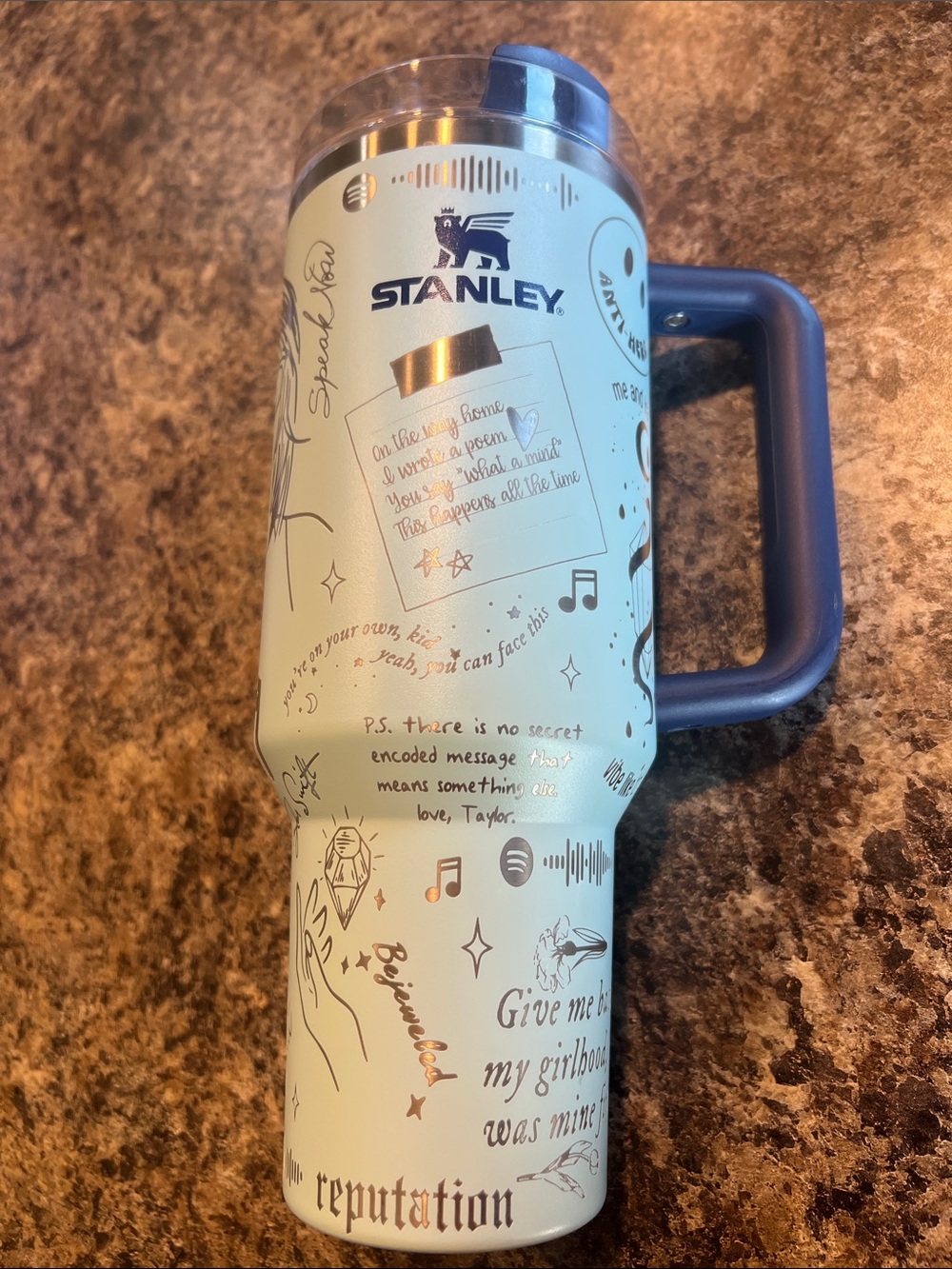 Taylor Swift Stanley 40 oz Insulated Cup